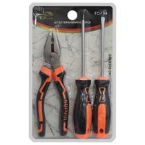 Kit Ferramenta Com Alicate Universal + Chave De Fenda / Philips Top Casa Frm