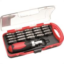Kit Ferramenta Eda 21 Pecas Cromo Vanadio Com Catraca Bits - 9Je Kit Ferramenta Eda 21 Pecas Cromo Vanadio Com Catraca Bits - 9Je