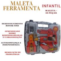 Kit Ferramenta Infantil Maleta Super toll Toolsbox