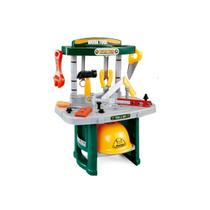 Kit Ferramenta Infantil Oficina Mecânica Bancada 54 Peças Kit Ferramenta Infantil Oficina Mecânica Bancada 54 Peças