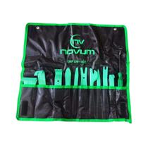 Kit Ferramenta p/ Extração de Molduras, Rádios e Grampos de Laterais 11 Peças Expex - EKF UN-002