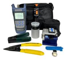 Kit Ferramenta Para Fibra Óptica Ftth 9 Pçs - Ftth9