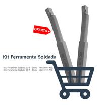 Kit Ferramenta Soldada ISO 9 - Med. 8 e 10 - 2 Peças