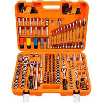 Kit Ferramenta Tramontina 176 Peças Manuais Com Maleta