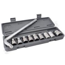 Kit ferramentas 10 peças (Chave L, Soquete de boca com Estojo