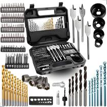 Kit Ferramentas 100 Peças Luatek LWJ-167 Brocas e Bits com Maleta Multiuso para Casa e Oficina Kit Ferramentas 100 Peças Luatek LWJ-167 Brocas e Bits com Maleta Multiuso para Casa e Oficina