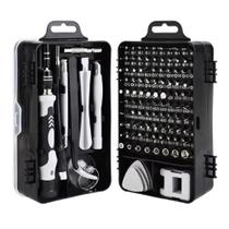 Kit Ferramentas 117 em 1 Chaves De Precisão Fenda Philips Torx Etc
