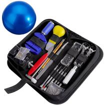 Kit ferramentas 147 pçs relojoeiro completo + bola saca fundo Kit ferramentas 147 pçs relojoeiro completo + bola saca fundo