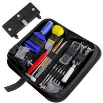 Kit ferramentas 147 pçs relojoeiro completo + chave saca fundo