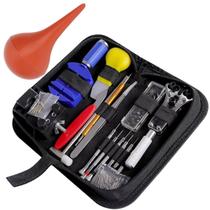 Kit ferramentas 147 pçs relojoeiro completo + soprador de poeira