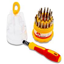 Kit Ferramentas 31 Pç Magnética Combinadas p/ Reparo Domestico