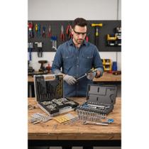 Kit Ferramentas 340 Peças Maleta Multiuso Preto Kit Ferramentas 340 Peças Maleta Multiuso Preto