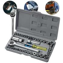 Kit Ferramentas 40 Peças Ideal para Emergências Automotivas Pronto Entrega