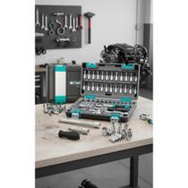 Kit Ferramentas 57 Peças 1/4 C/ Catraca Maleta Kit Ferramentas 57 Peças 1/4 C/ Catraca Maleta