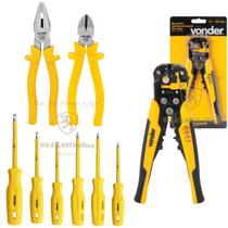 Kit Ferramentas Alicates Chave Fenda Isolada 1000v Imantada Vonder