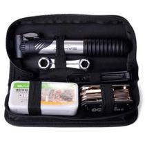 Kit Ferramentas Bicicleta Ciclista Bomba Chaves Remendo Pneu Kit Ferramentas Bicicleta Ciclista Bomba Chaves Remendo Pneu