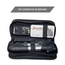 Kit Ferramentas Bike Chaves Bomba Remendo Reparo Pneu