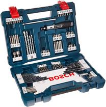 Kit Ferramentas Bosch 83 Peças V-Line 83 - Com Maleta