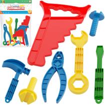 Kit Ferramentas Brinquedo Infantil Serrote Martelo e Chaves - GGB Brinquedos