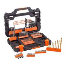 Kit Ferramentas Brocas Bits E Pontas 104 A7230 Black Decker