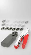 Kit Ferramentas Cabos Coaxiais 20 Conectores RG59 Kit Ferramentas Cabos Coaxiais 20 Conectores RG59