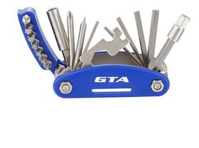 Kit Ferramentas Canivete 16 Funções Chave Bike Bicicleta Pro