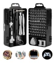 Kit Ferramentas Chaves 115 Peças Reparo Celular Eletrônicos