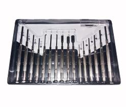 Kit Ferramentas chaves de precisão 17 Peças Celulares Óculos