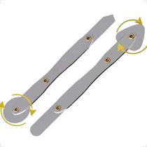 Kit Ferramentas Com 2 Espátulas Dual Ultra Fina E Flexível De Reparo Para Abertura De Celular