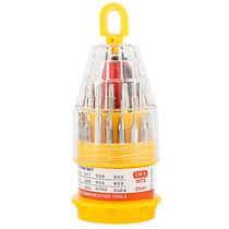 Kit ferramentas com chaves de fenda e estojo 31 peças Kit ferramentas com chaves de fenda e estojo 31 peças