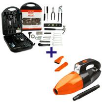 Kit Ferramentas Com Maleta 151 Peças + Aspirador 12v Intech Kit Ferramentas Com Maleta 151 Peças + Aspirador 12v Intech
