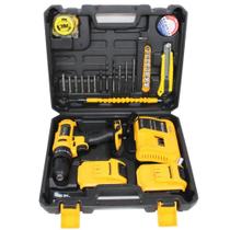 Kit Ferramentas Com Parafusadeira 2 Baterias 36V e Maleta Excelente