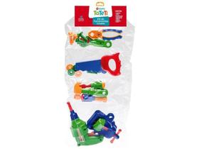 Kit Ferramentas de Brinquedo Faz de Conta 457 - 16 Peças Ta Te Ti