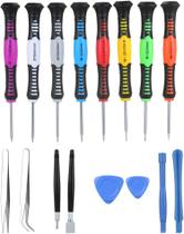 Kit Ferramentas de desmontagem multifuncionais 16 em 1 Kit de ferramentas de reparo de conjunto de chave de fenda 2811