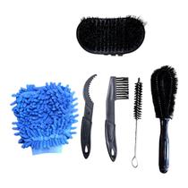 Kit Ferramentas de Limpeza Manual Bike Mtb Speed 6 Peças Absolute