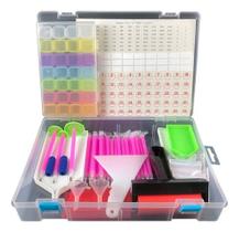 kit ferramentas e acessór105 pintura de diamante 5d 128pcs