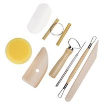 Kit Ferramentas Escultura Modelagem Argila Clay Cerâmica 8pc Kit Ferramentas Escultura Modelagem Argila Clay Cerâmica 8pc