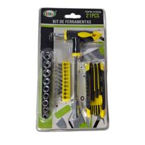 Kit Ferramentas Fenda Philips Torx Soquetes Allen Faz Tudo Kit Ferramentas Fenda Philips Torx Soquetes Allen Faz Tudo