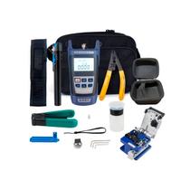 Kit Ferramentas Fibra Óptica 8 Peças E Bolsa De Transporte