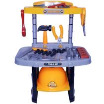 Kit Ferramentas Infantil Bancada Oficina com 54 Peças Brinquedo Criança Didático Importway BW033 Kit Ferramentas Infantil Bancada Oficina com 54 Peças Brinquedo Criança Didático Importway BW033