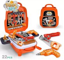 Kit Ferramentas Infantil Maleta 3 em 1 Brinquedo Didático e Educativo