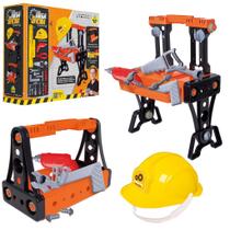 Kit Ferramentas Infantil Mega Oficina 2 Em 1 Com 45 Peças - Samba Toys Kit Ferramentas Infantil Mega Oficina 2 Em 1 Com 45 Peças - Samba Toys