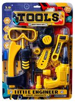 Kit Ferramentas Infantil Pequeno Engenheiro Criativo Tools