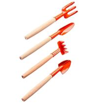 Kit Ferramentas Jardinagem Conjunto 4pç Mini P/ Vaso Prático