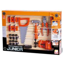 Kit Ferramentas Junior Brinquedo 19 Peças Oficina Infantil