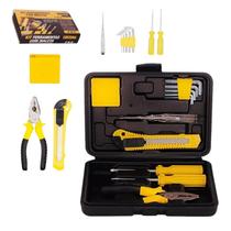 Kit Ferramentas Maleta com 12 Peças Multiuso Resistente