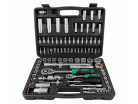 Kit ferramentas maleta soquetes e catraca com 94 pçs eda 9rn 014865 Kit ferramentas maleta soquetes e catraca com 94 pçs eda 9rn 014865