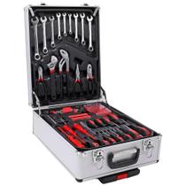 Kit Ferramentas Manuais com Maleta de Alumínio 186 Peças Kit Ferramentas Manuais com Maleta de Alumínio 186 Peças