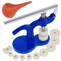 Kit ferramentas manutenção relógios prensa + soprador de poeira Kit ferramentas manutenção relógios prensa + soprador de poeira