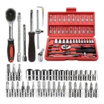 Kit Ferramentas Multiuso E Maleta - 46 Peças Kit Ferramentas Multiuso E Maleta - 46 Peças